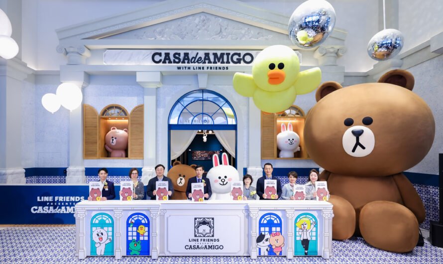 Lisboeta Macau’s world first LINE FRIENDS PRESENTS CASA DE AMIGO and BROWN & FRIENDS CAFE & BISTRO has officially opened