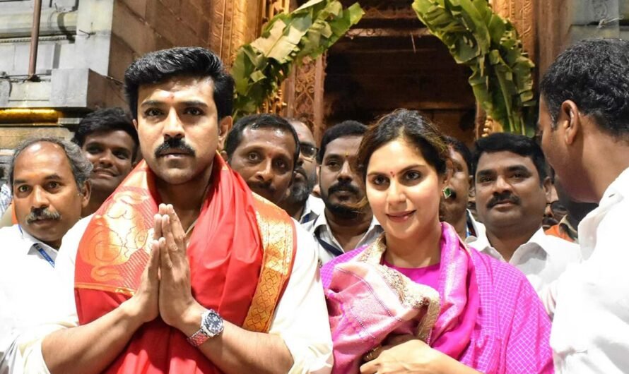 Ram Charan Celebrates Birthday In Tirupati