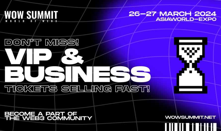 WOW Summit Hong Kong VIP and Business Networking Tickets Selling Fast