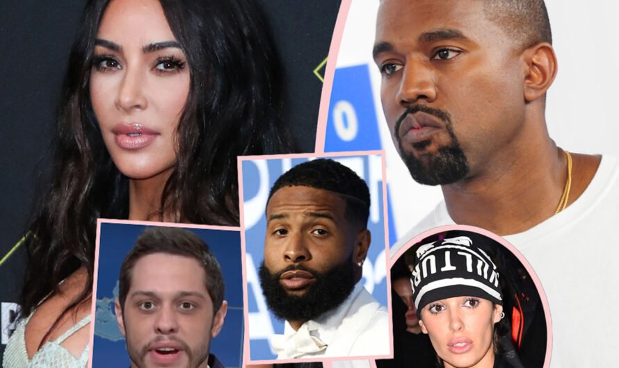 Kim Kardashian Thinks Kanye Caused Her Split From OBJ – & Worries No BF Can Survive Ye’s Wrath?!