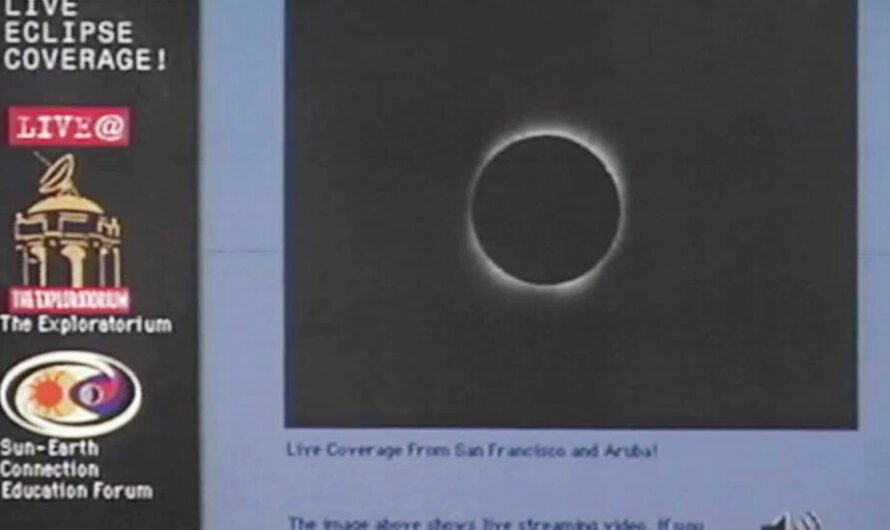 Back in the ’90s, This Eclipse Webcast Put the Cosmos on Demand