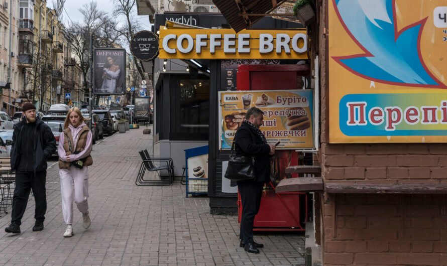 War or No War, Ukrainians Aren’t Giving Up Their Coffee