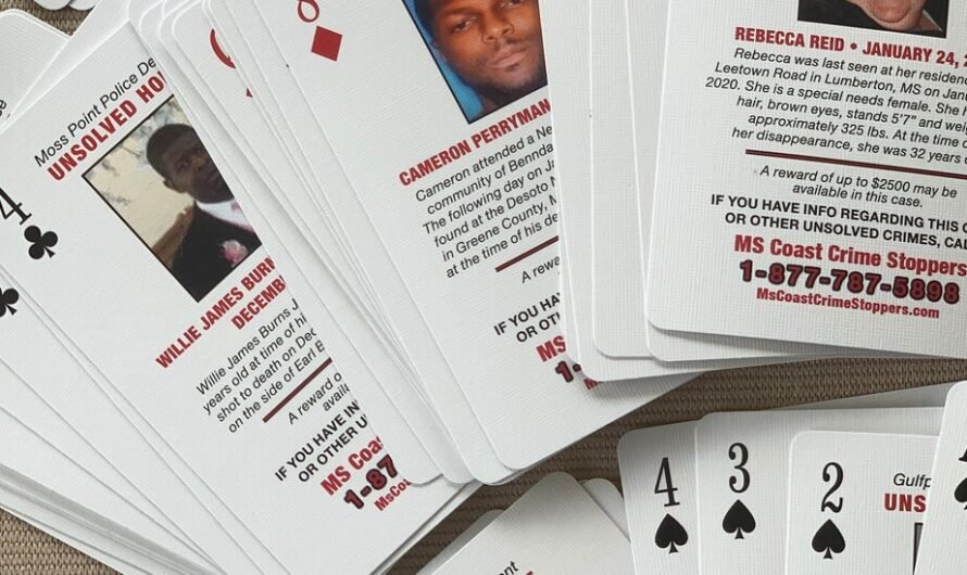 These Playing Cards Have an Extra Motive. Flushing Out Suspects.