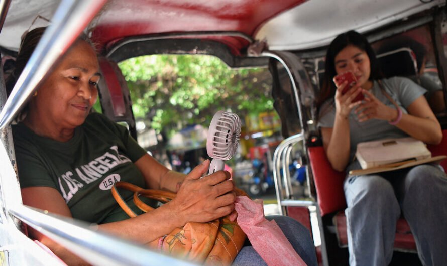 Philippines Closes Schools Because of Heat Wave, Jeepney Strike