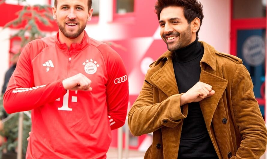 What’s Kartik Aaryan Teaching Harry Kane?