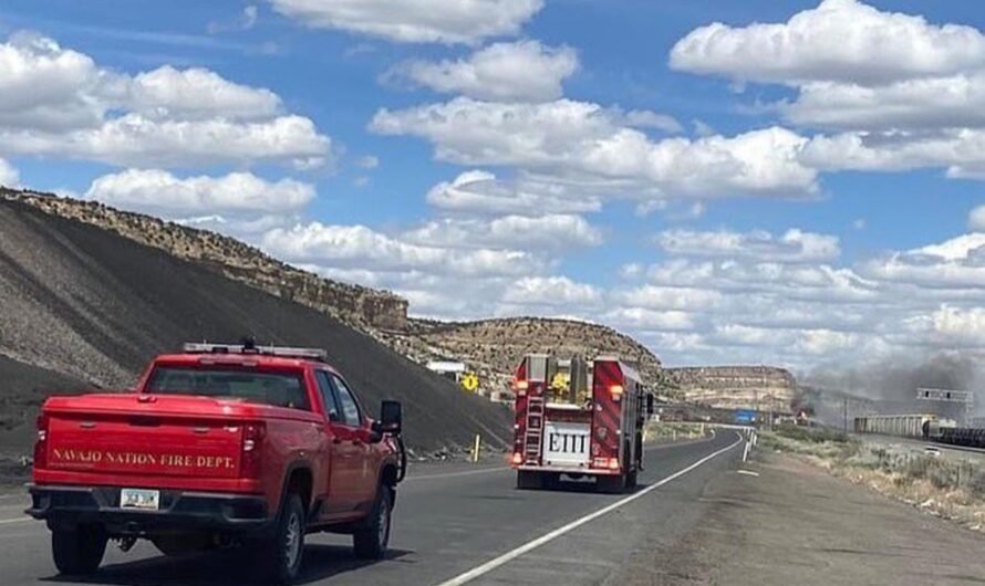 Freight train carrying gasoline, propane derails near Arizona-New Mexico line