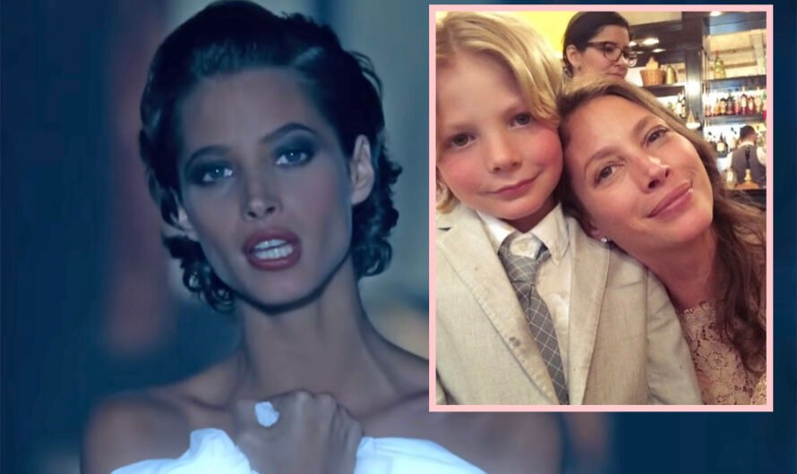 Supermodel Christy Turlington Says Son’s Rival Basketball Team Passed Around NSFW Pic Of HER To Heckle Him!