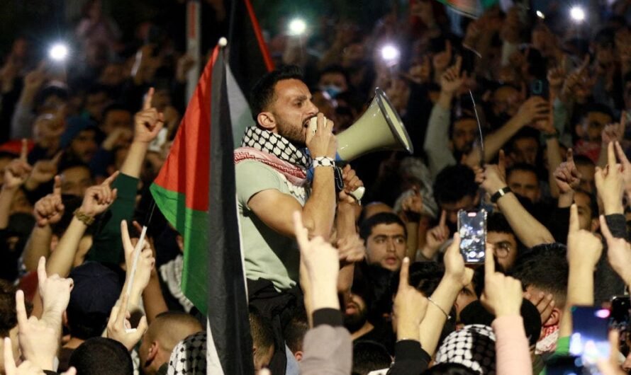 US ally Jordan rocked by pro-Hamas, Muslim Brotherhood protests over Gaza war