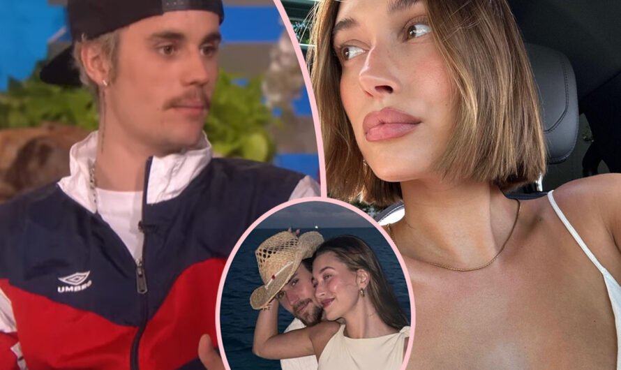 Justin & Hailey Bieber Share Tender Moment At Coachella Amid Rumored Marriage Troubles! WATCH!