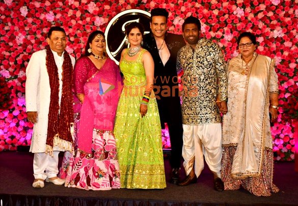 Photos: Arti Singh, Krushna Abhishek and others snapped at former’s sangeet ceremony | Parties & Events