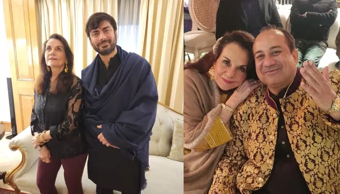 Parties With Famous Pakistani Actor, Fawad Khan, And Singer, Rahat Fateh Ali