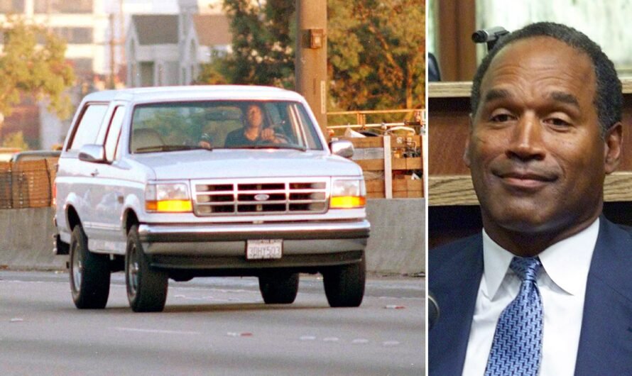 OJ Simpson’s white Ford Bronco sits in Tennessee museum