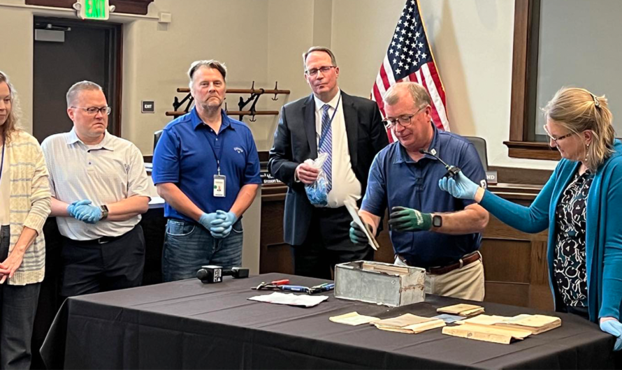 104-year-old time capsule discovered during demolition of Minnesota high school