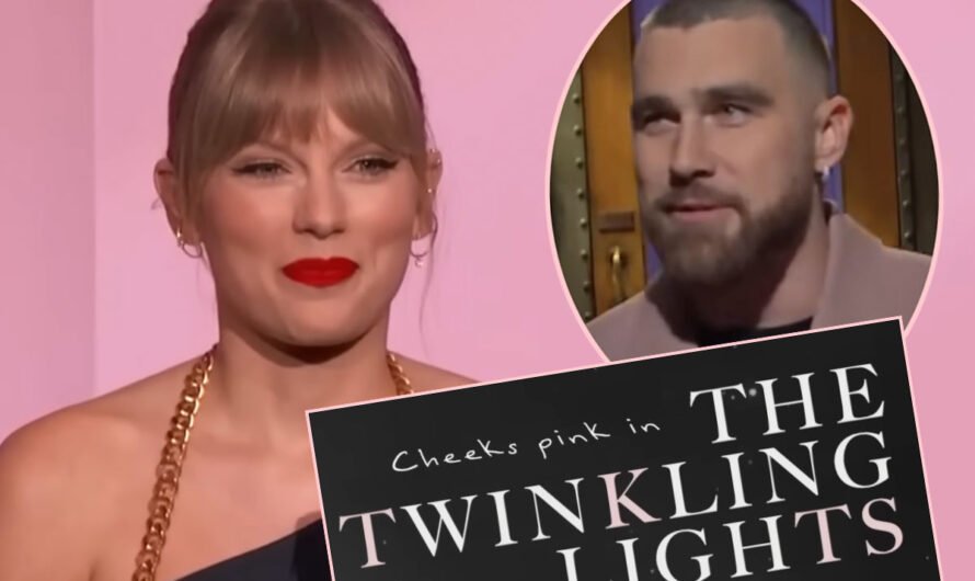 Taylor Swift Included A Hidden Message For Travis Kelce In Her So High School Lyric Video! Can You Spot It??