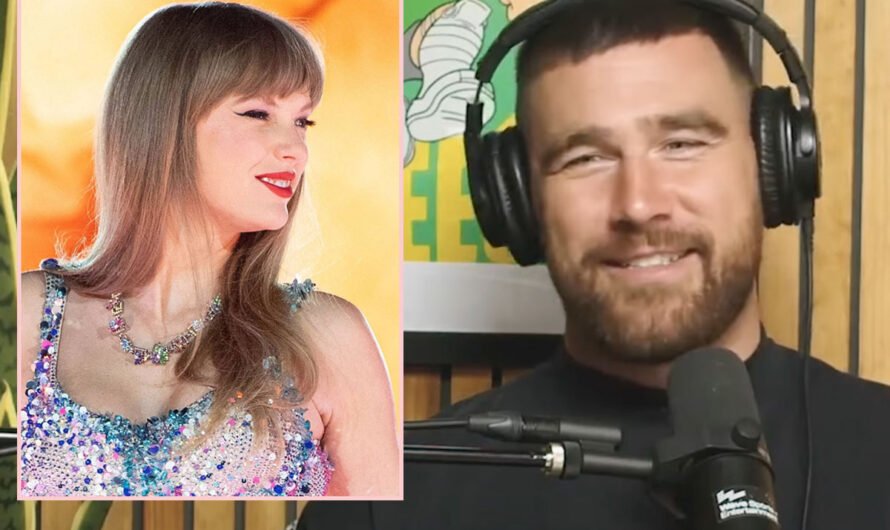 Travis Kelce Explains Why He & Taylor Swift Were ‘In The Madness’ Of The Pit At Coachella Instead Of Backstage!