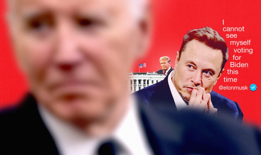 Elon Musk Ramps Up Anti-Biden Posts on X