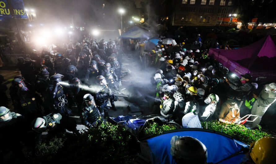 How the UCLA Protest Standoff Unfolded