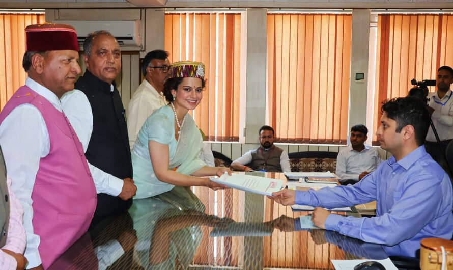 India Votes 2024: Kangana Files LS Nom; Attacks Congress