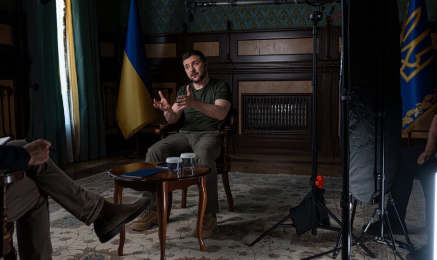 Read a Transcript of Volodymyr Zelensky’s Interview With The Times