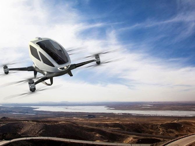 Passenger Drones Take Off in Historic Trials