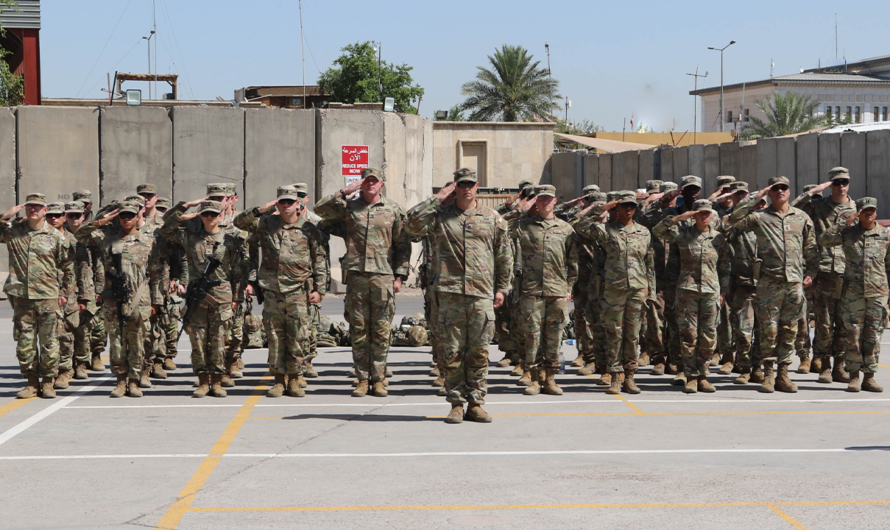 Memorial Day ceremony in Baghdad honors US soldiers killed in drone attack