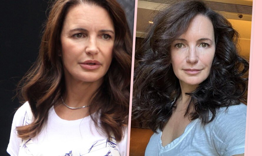 Kristin Davis Shows Off Natural Look After Removing Her Facial Fillers! Look!