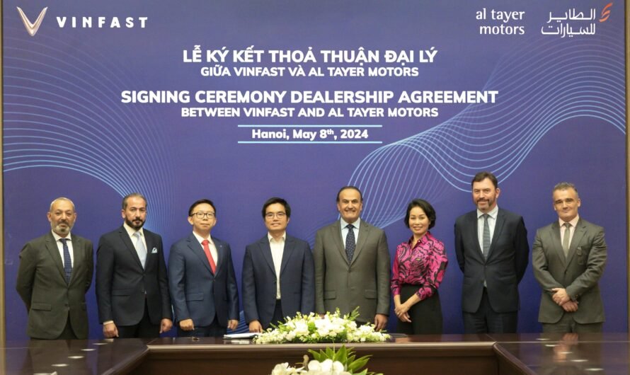 VinFast signs UAE exclusive dealership agreement with Al Tayer Motors