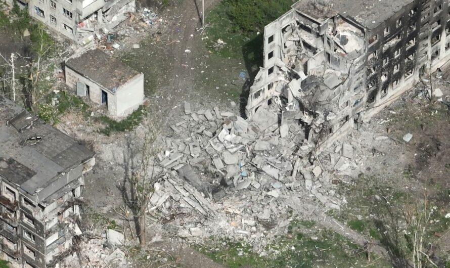 Drone footage shows devastation in Ukraine’s strategic eastern city of Chasiv Yar as Russians near