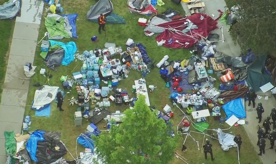 Anti-Israel encampment at Wayne State University is dismantled, police arrest at least 8 protesters