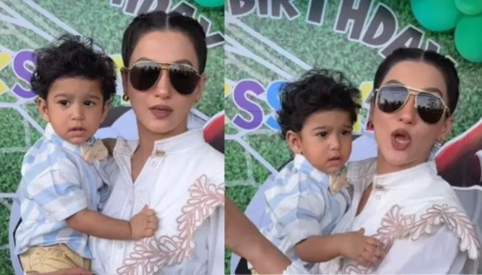 Gauahar Khan Schools The Paparazzi For Scaring Her Son, Zehaan, Remarks, ‘Aap Logon Ne Chillaya…’