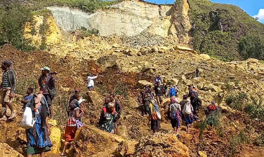 Papua New Guinea reports landslide death toll of 2,000 people