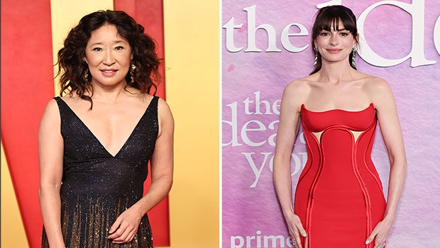 Sandra Oh Recreates ‘Princess Diaries’ Phone Scene With Anne Hathaway – Hollywood Life