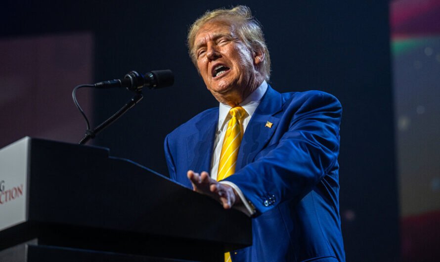 Trump Rails Against Border Crisis in First Campaign Event as a Felon