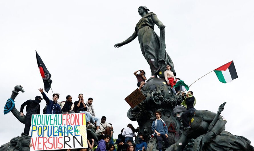 ‘We Need to Unite’: Protests Against the Far Right Are Held Across France