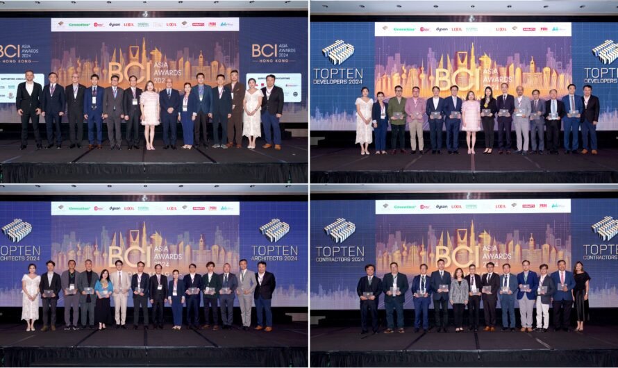 BCI Celebrates the Best in Hong Kong’s Architecture, Building and Design Industry