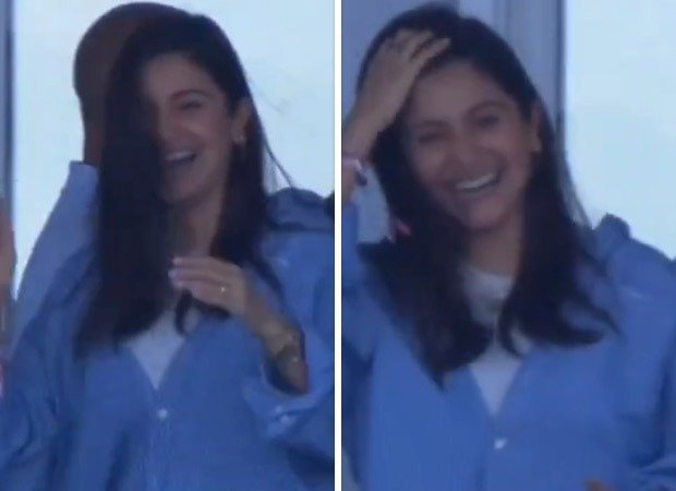 Anushka Sharma jumps with joy for Virat Kohli and Team India as they win the match against Pakistan in the T20 World Cup, watch 20 : Bollywood News