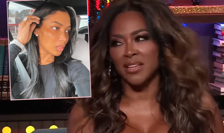 Kenya Moore Allegedly Shared Explicit Posters Of Newcomer Brittany Eady At Her Party! Details About The Nasty RHOA Feud! Plus Their Reactions!