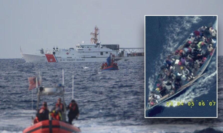 US Coast Guard intercepts hundreds of migrants heading for American shores