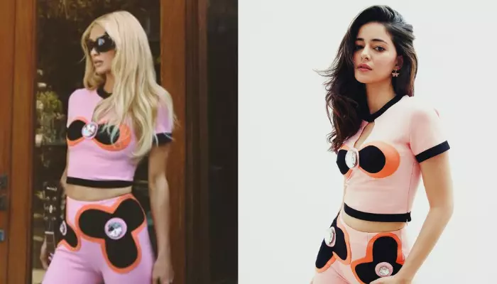 Ananya Panday Or American Reality TV Star, Paris Hilton, Who Wore Area’s Chic Co-Ord Set Better?