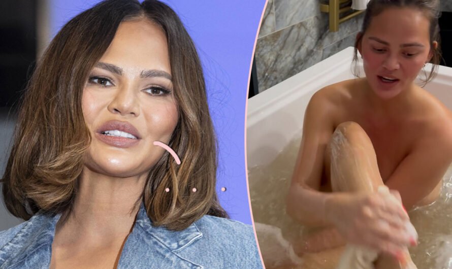 Chrissy Teigen Posts Naked Bath Video – But Commenters Can’t Get Over How ‘Dirty’ The Water Looks!