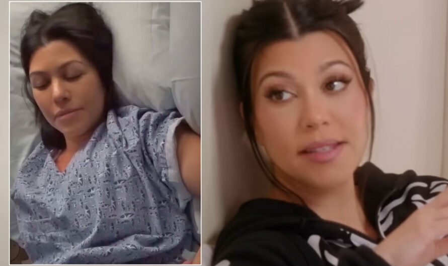 Kourtney Kardashian Shows Off Scar From Emergency Fetal Surgery In Latest Episode Of The Kardashians – Whoa!