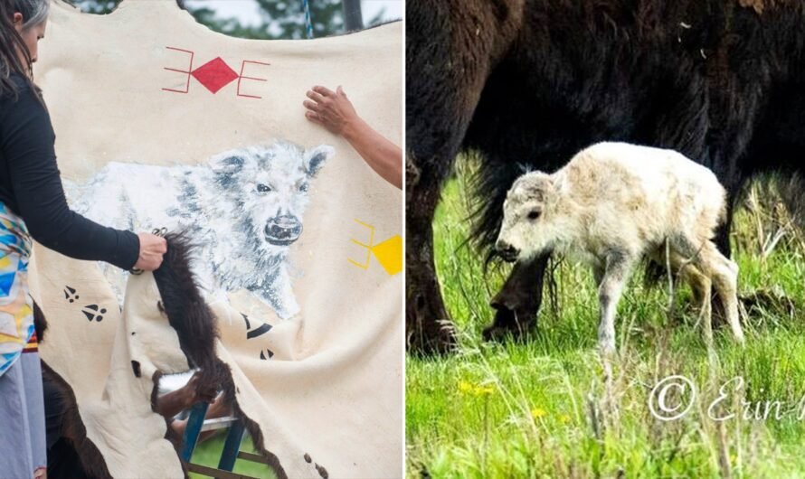 Rare white buffalo sacred to Native Americans not seen since June 4 birth, Yellowstone officials say