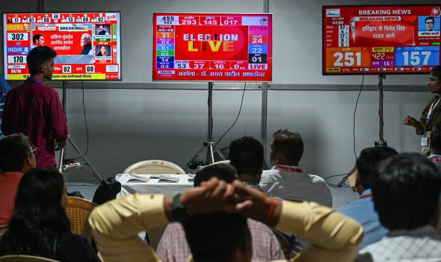 India’s Cable News Predicted a Big Modi Win. How Did They Get It So Wrong?