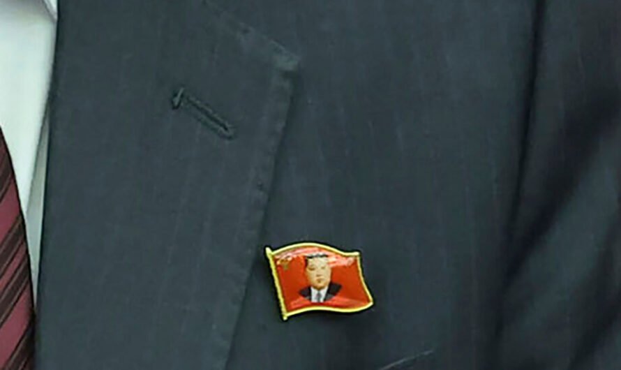 North Korea’s New Must-Have Accessory: The Kim Jong-un Pin