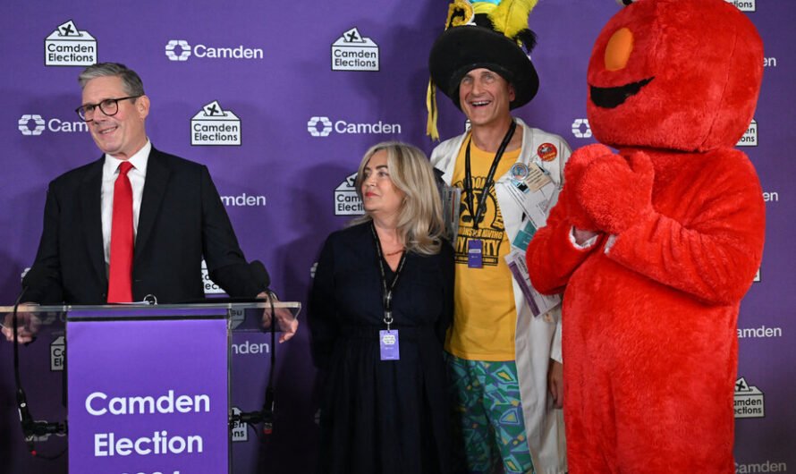 Count Binface and Elmo Provided a Bit of Comic Relief in Britain’s Elections