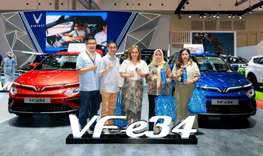 VinFast delivers first batch of VF e34 in Indonesia