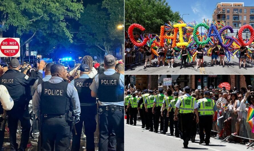 Chicago Pride parade chaos: police attacked and 53 arrested