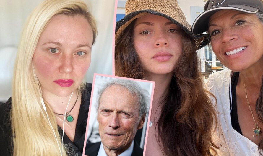 Whoa! Clint Eastwood’s Daughters Are Feuding! One Just Called The Other ‘Weird & Fake’ On IG!