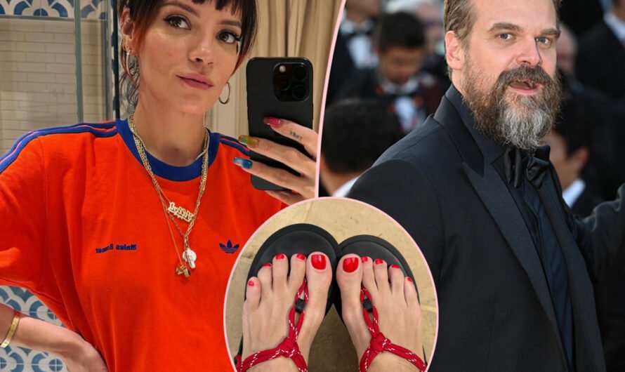 Does David Harbour Approve? Lily Allen Reveals Her Husband’s Reaction To Her Selling Feet Pics On OnlyFans! 