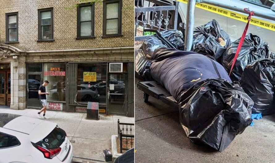 Dead body found wrapped in sleeping bag on New York City sidewalk